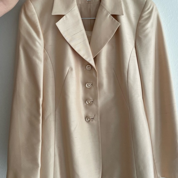 Albert Nipon silk set - Picture 2 of 4